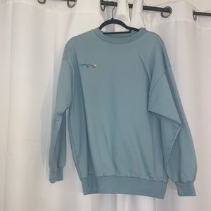 heavy manners blue size small (oversized)